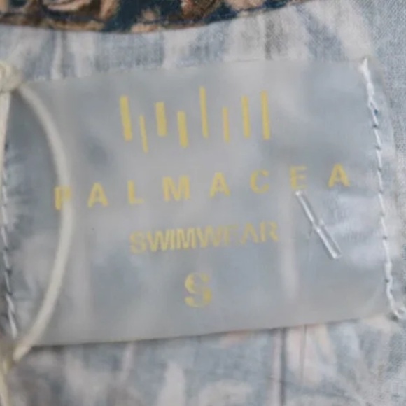 NWT PALMACEA Revolve Floral Tie Waist Swim Cover Up Midi Dress Small - Picture 7 of 7